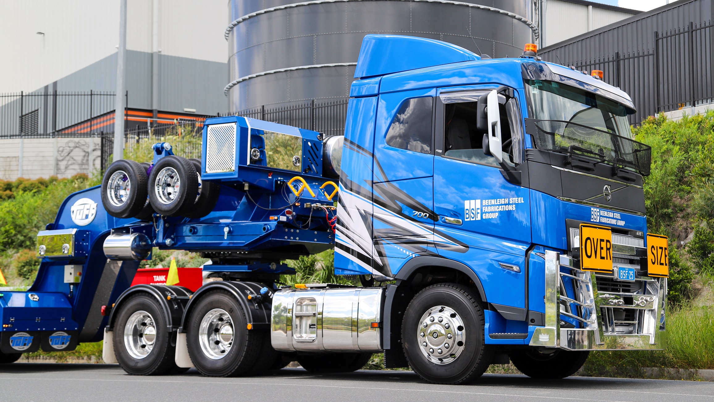 10x8 Steerable Low Loader - 67 Truck Trailer